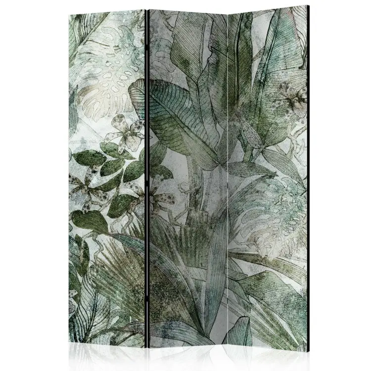 Gentle Dew - Delicate composition full of green leaves