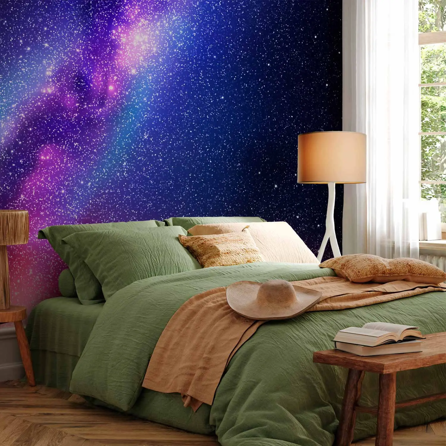 Galaxy Bedroom Walls Wall Murals Space, Wallpaper Space UK Buy Online