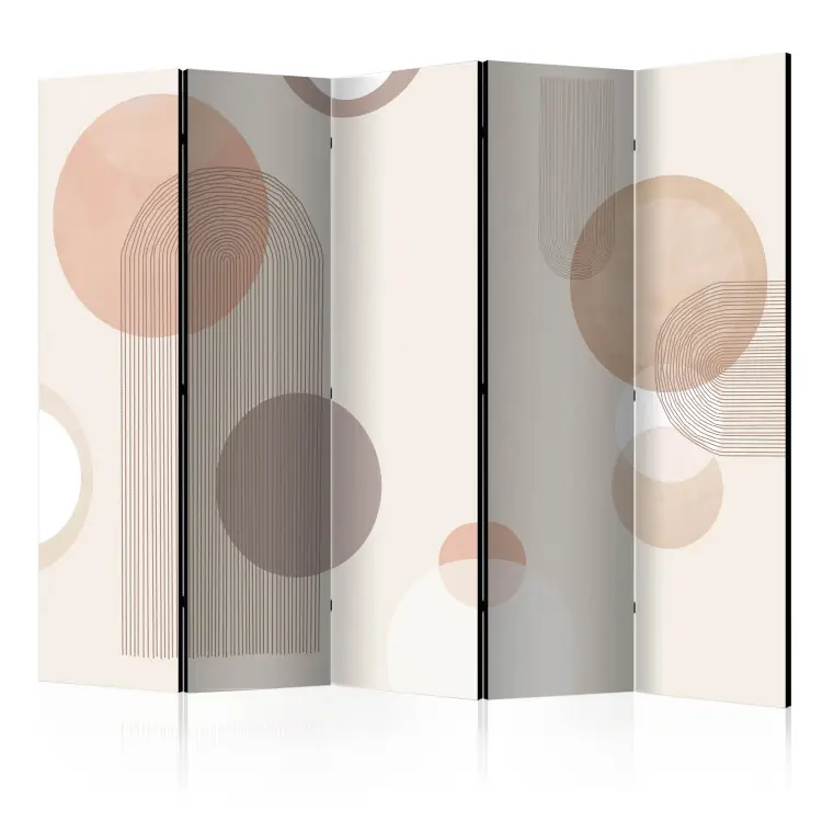 Fountain II - Abstraction in boho geometric figures