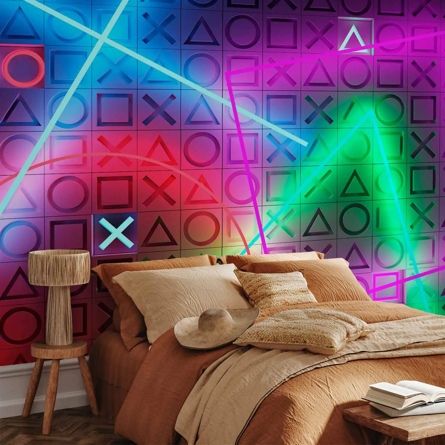 neon wallpaper uk