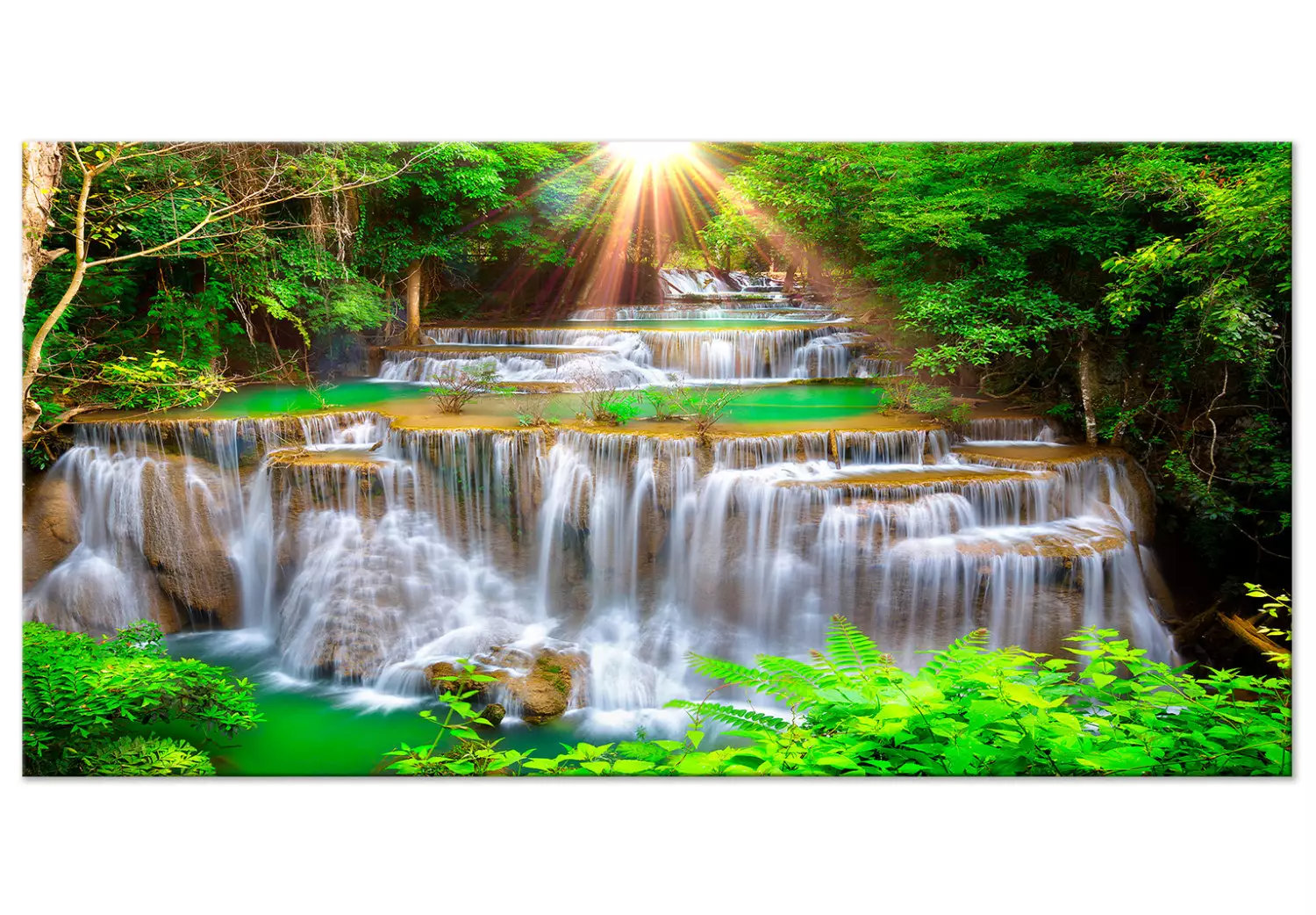 Large XXL canvas print Masterpiece of Nature II tropical landscape