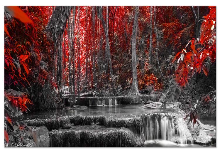 Large canvas print Infernal Waterfall [Large Format]