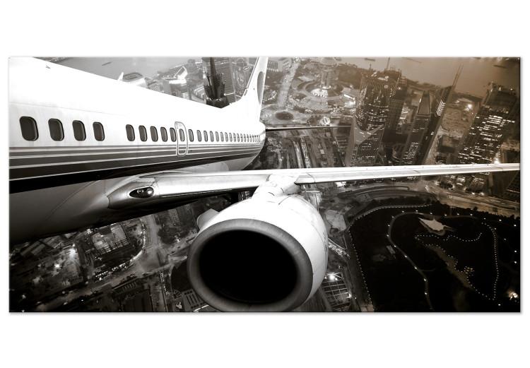 Large canvas print Airplane Take Off II [Large Format]