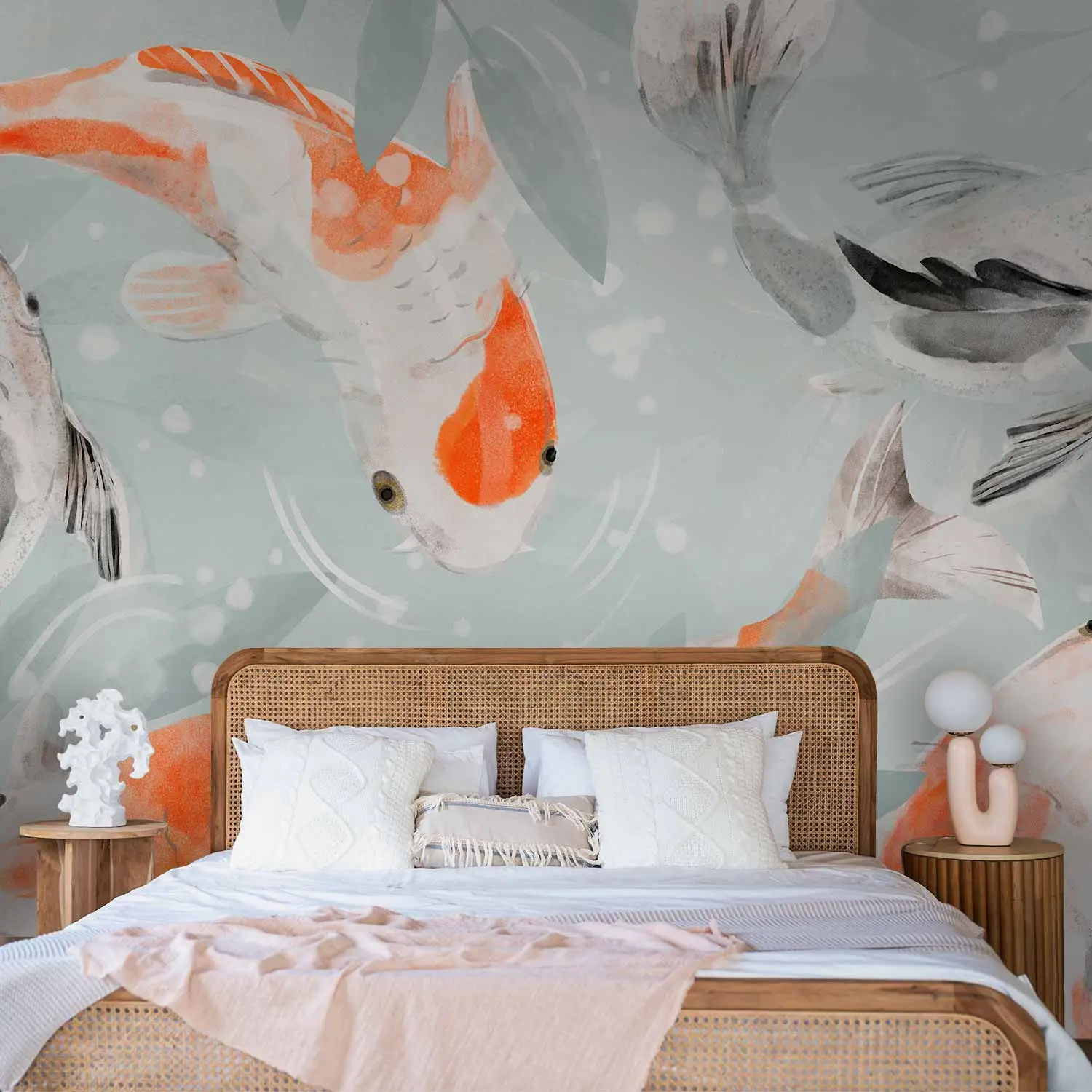 koi carp wallpaper uk