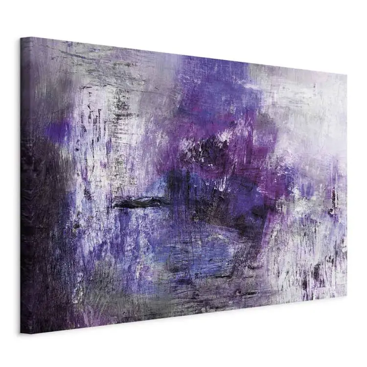 Twinkling Wide - abstraction with a purple accent