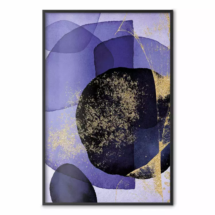 Purple Kaleidoscope - abstract composition of colorful patterns