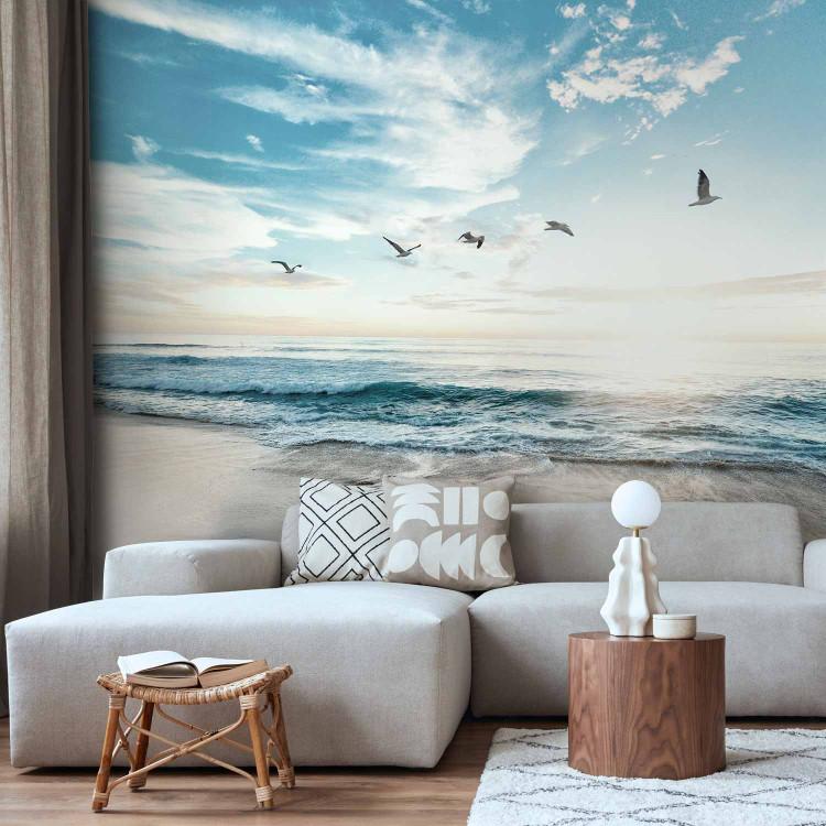 Nautical Waves Wallpaper for Walls