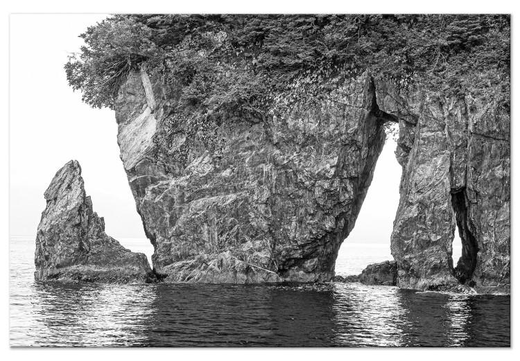 Canvas Print Lonely Rock (1 Part) Wide