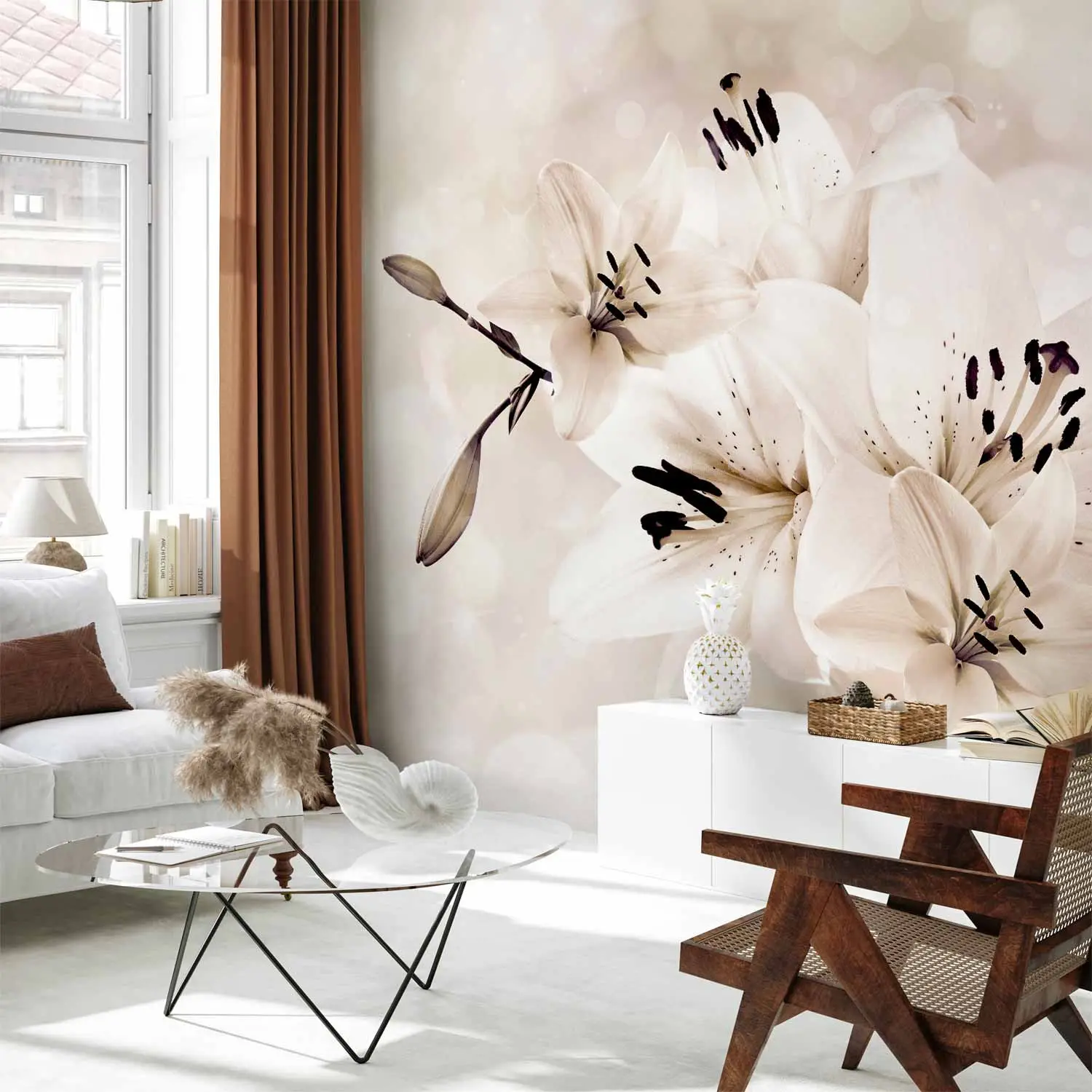 light floral wallpaper uk