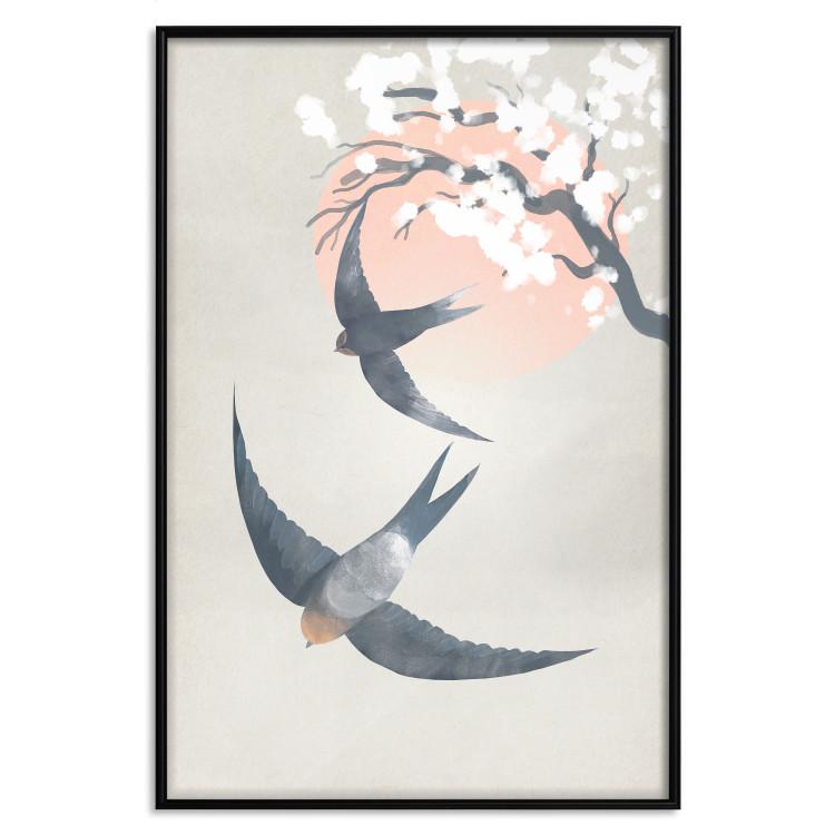 Poster Swallows in Flight [Poster]