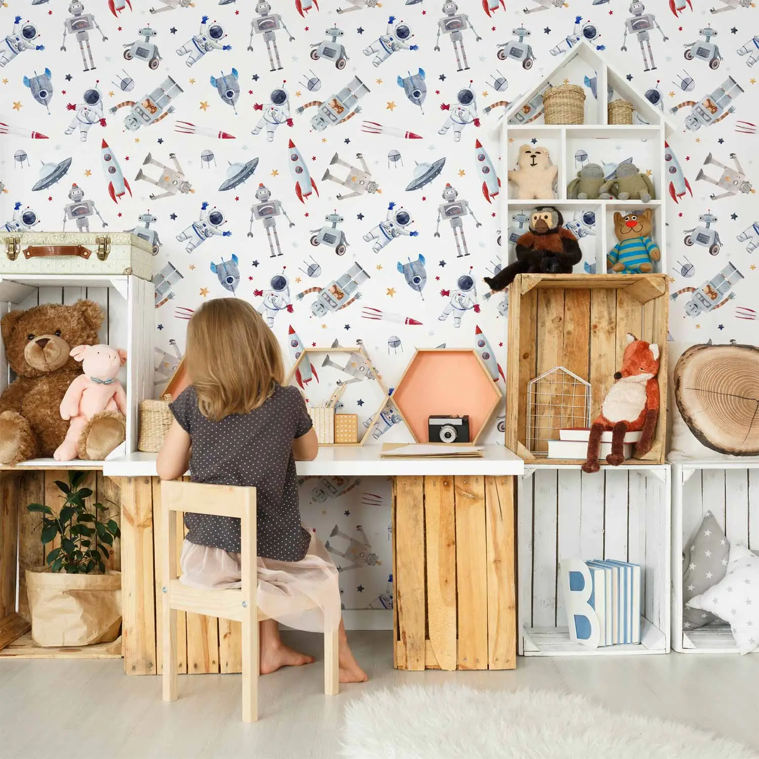 unusual childrens wallpaper