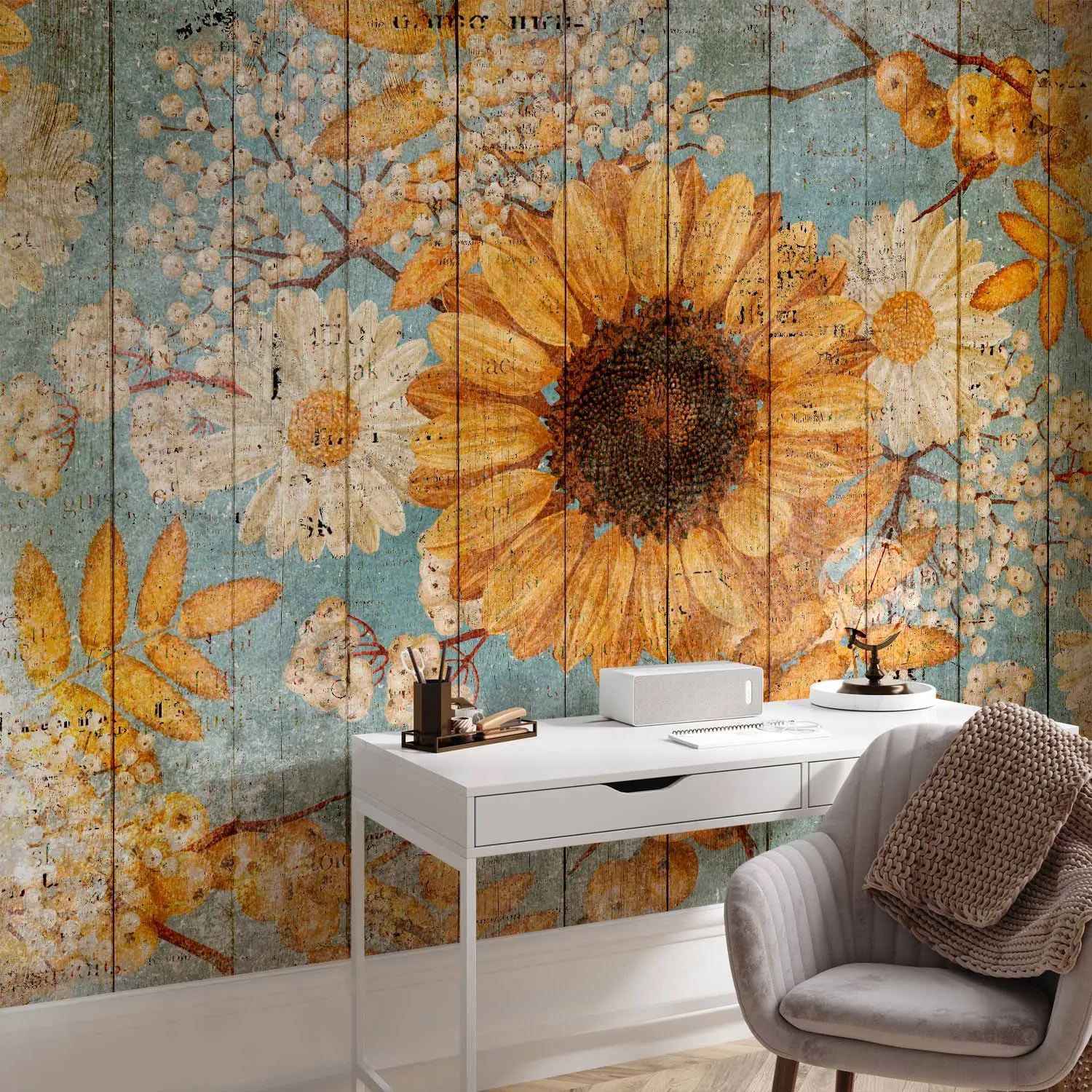 sunflower wallpaper uk