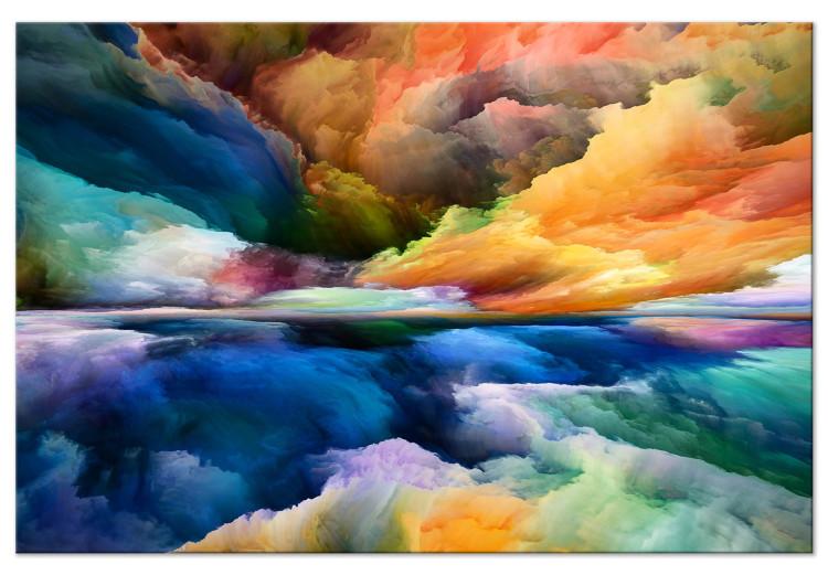 Canvas Print Colorful World (1-piece) Wide - first variant - abstraction