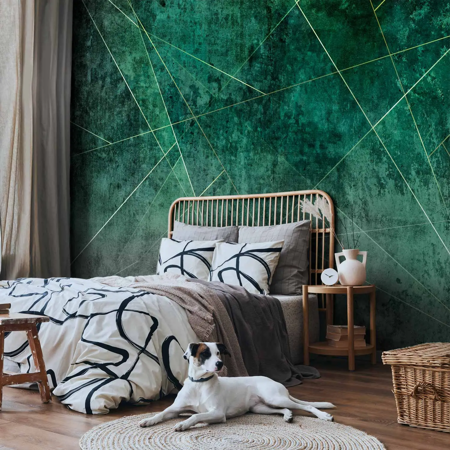 dark green wallpaper uk
