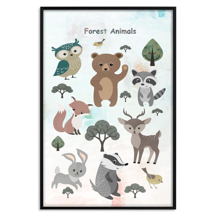 Poster Forest Animals [Poster]