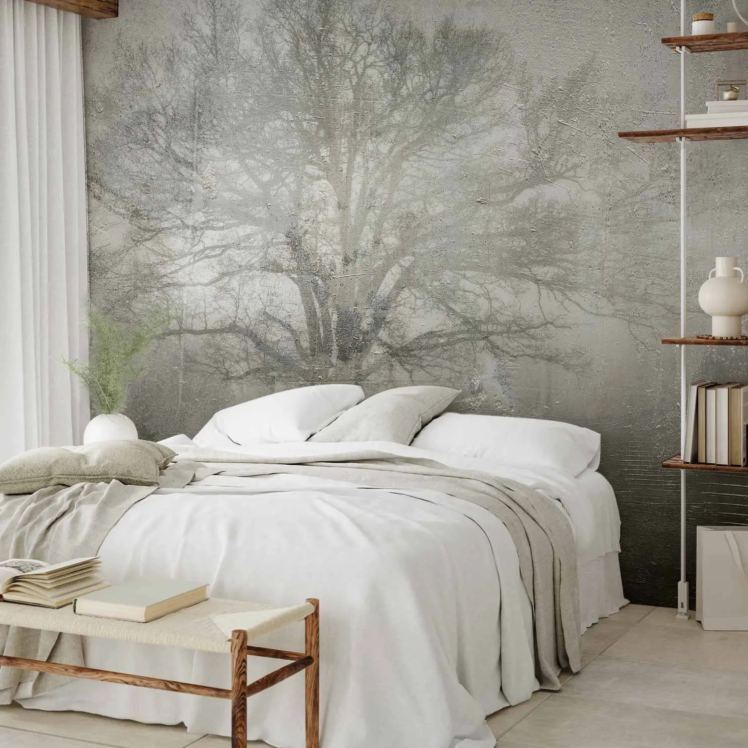 nature wallpaper bedroom