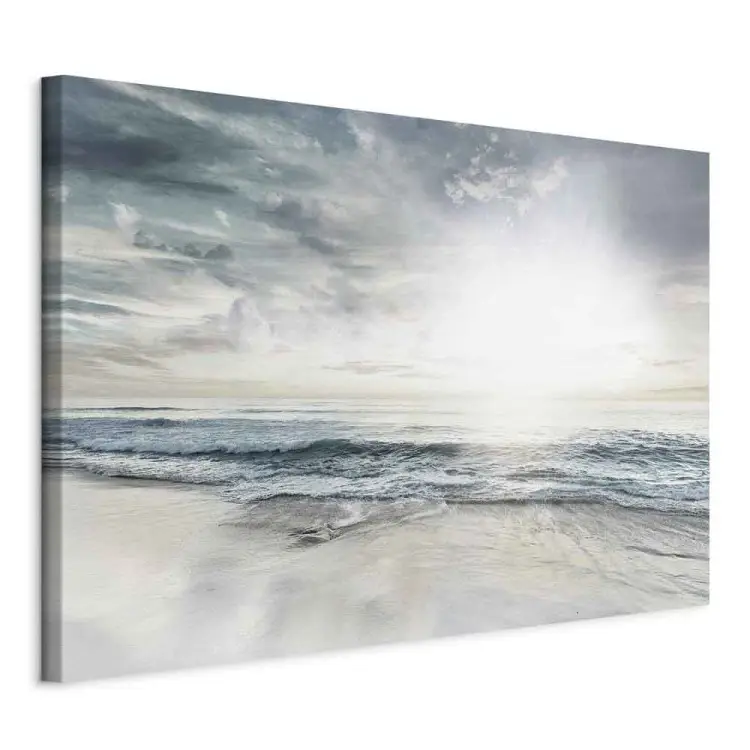 Radiant Gleams - calm sea and sunset