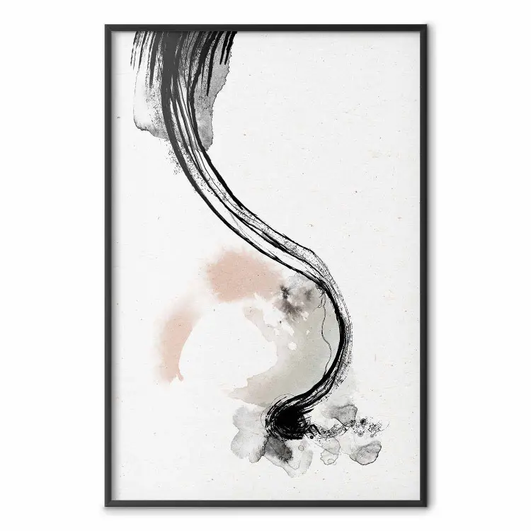 Brush Marks - Delicate Shapes and Stains Created With Ink