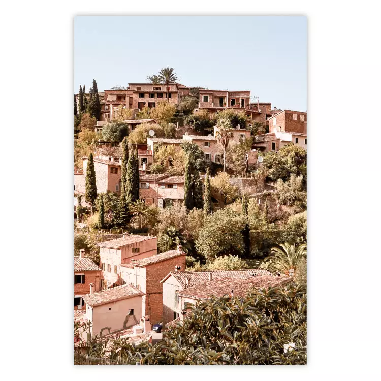Village on the Hill - View of Spanish Houses