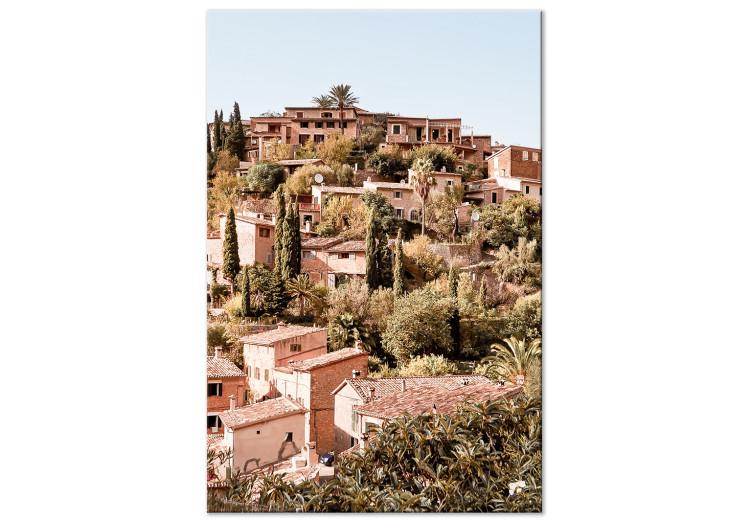 Canvas Print Village on the Hill (1-piece) - landscape with Spanish architecture