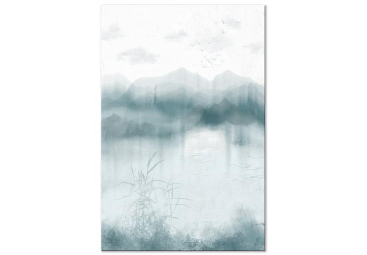 Canvas Print Blue Mountains - Landscape in a Calm Tones
