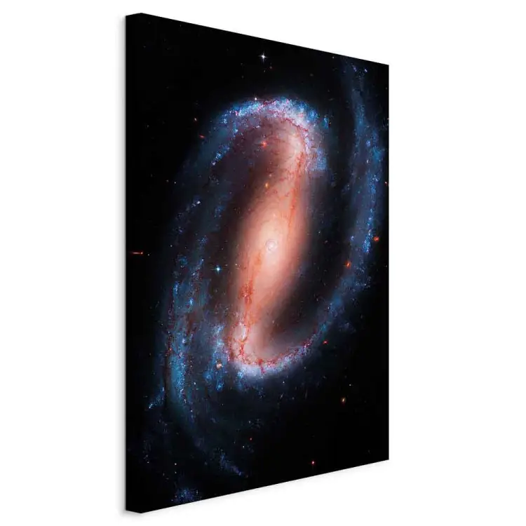 Spiral Galaxy - Stars in Space as Seen through a Telescope