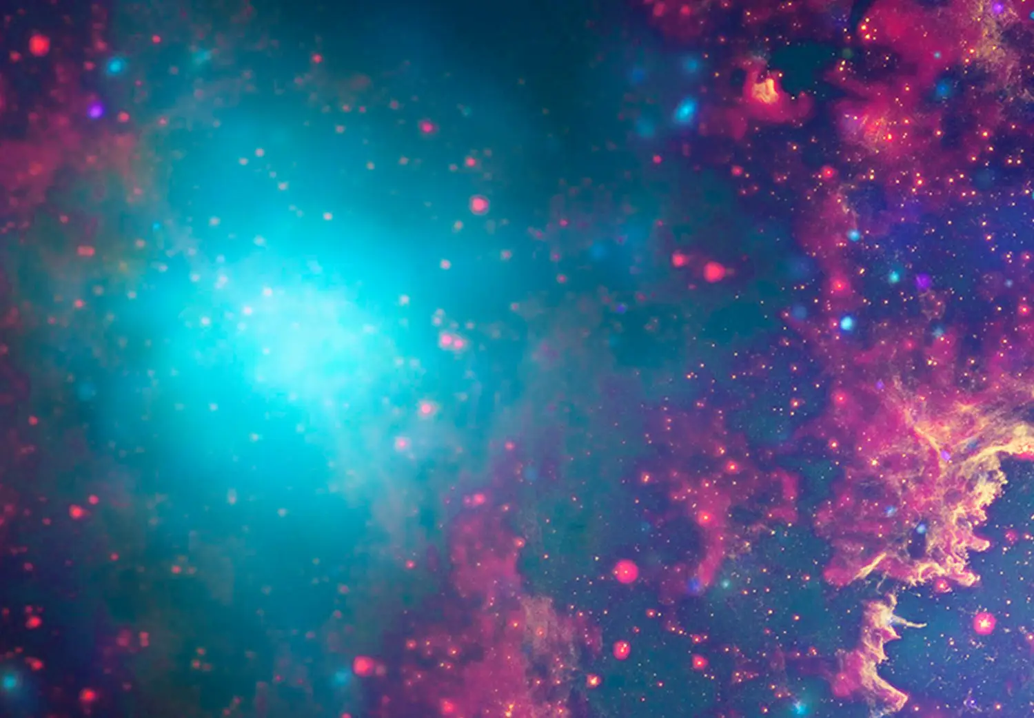 Galaxy Background Tumblr Theme