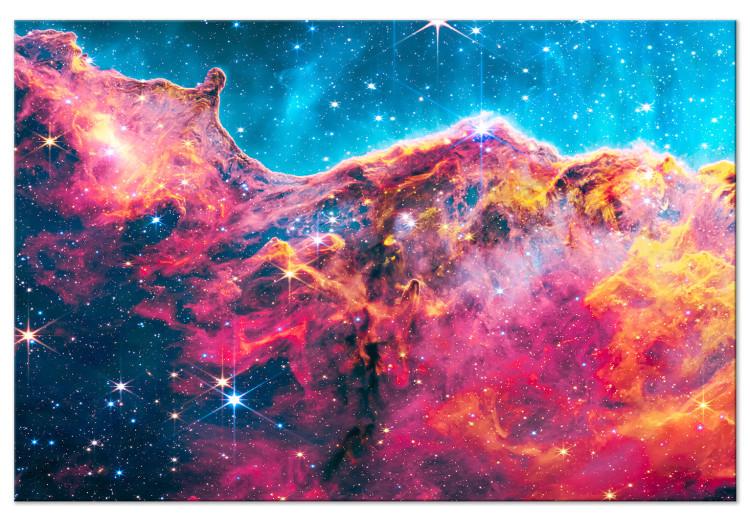 Large canvas print Carina Nebula - Photo from Jamess Webb’s Telescope