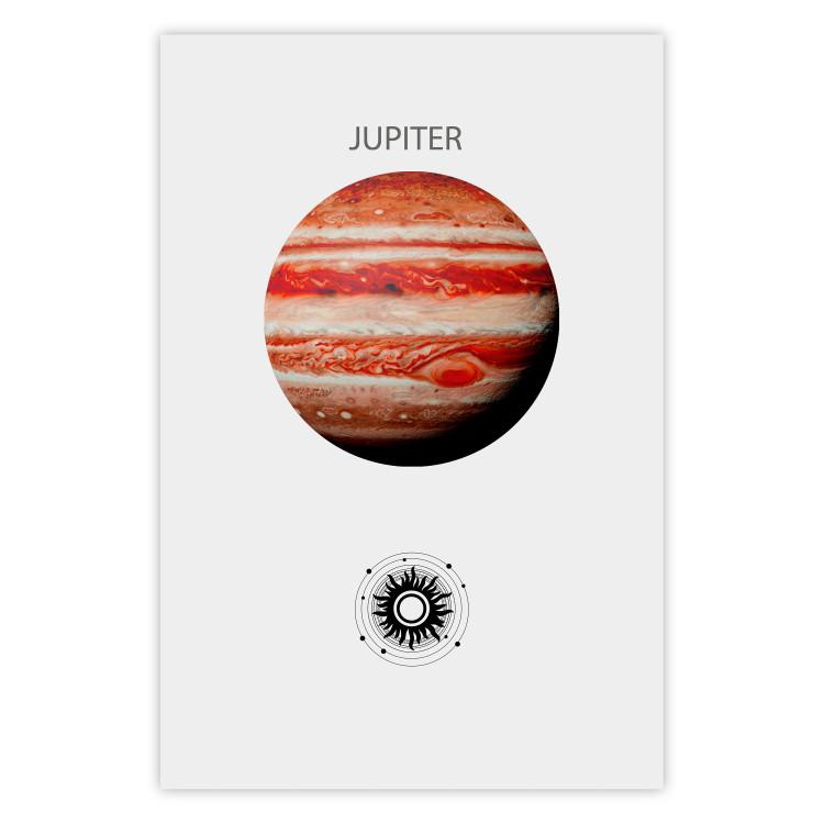Poster Jupiter, the Gas Giant II - Planet Surrounded by Clouds