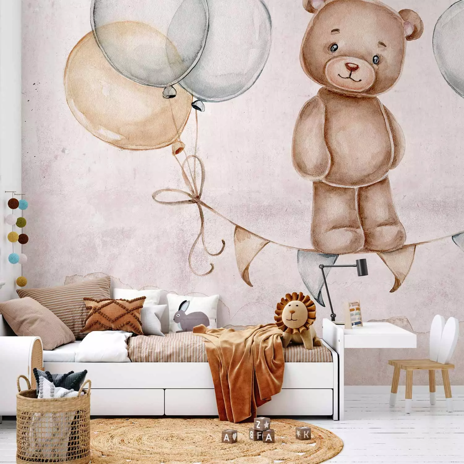 Photo Wallpaper Acrobat Teddy Bear bimago