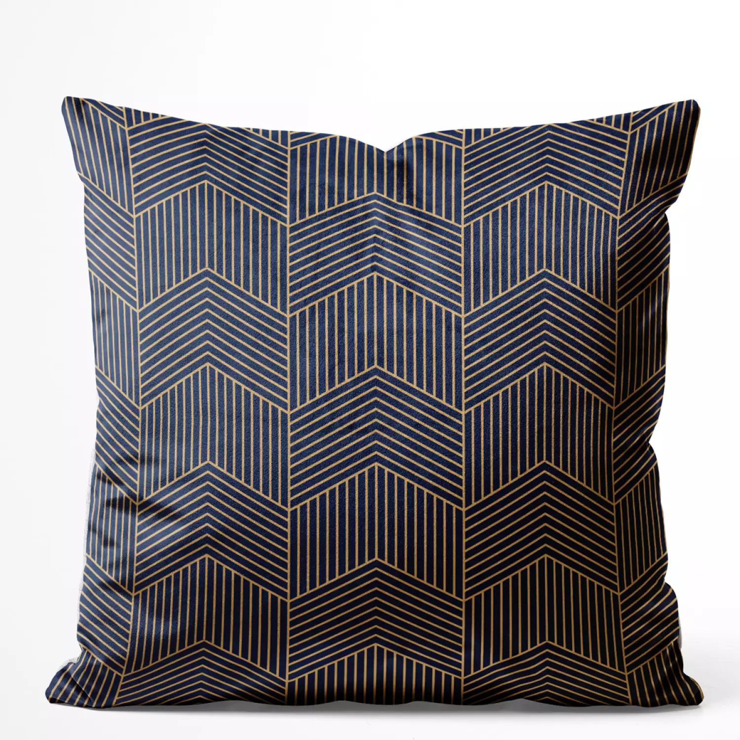 V pillow pillowcase Geometric herringbone a minimalist pattern in