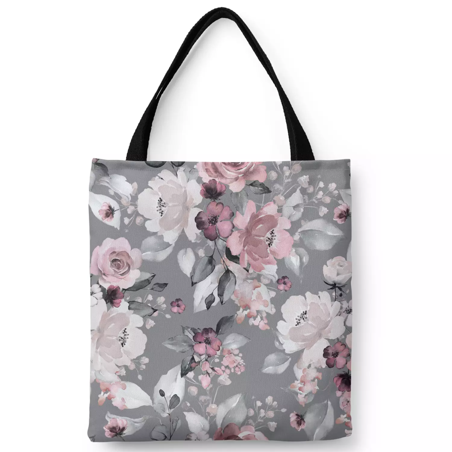 Pink and grey bag sales
