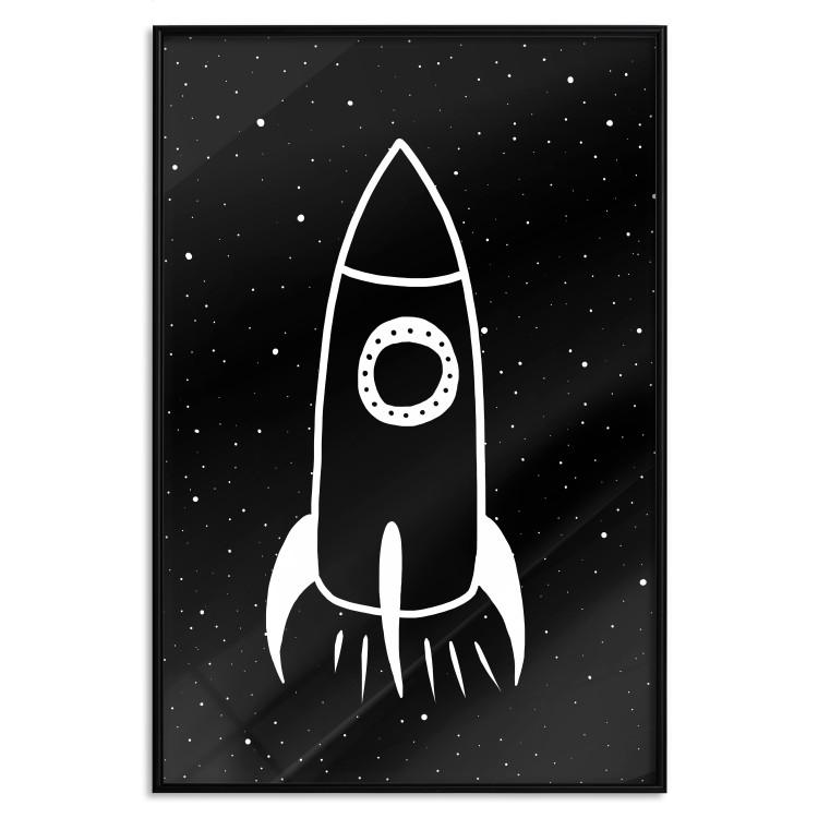 Poster Speeding Rocket [Poster]