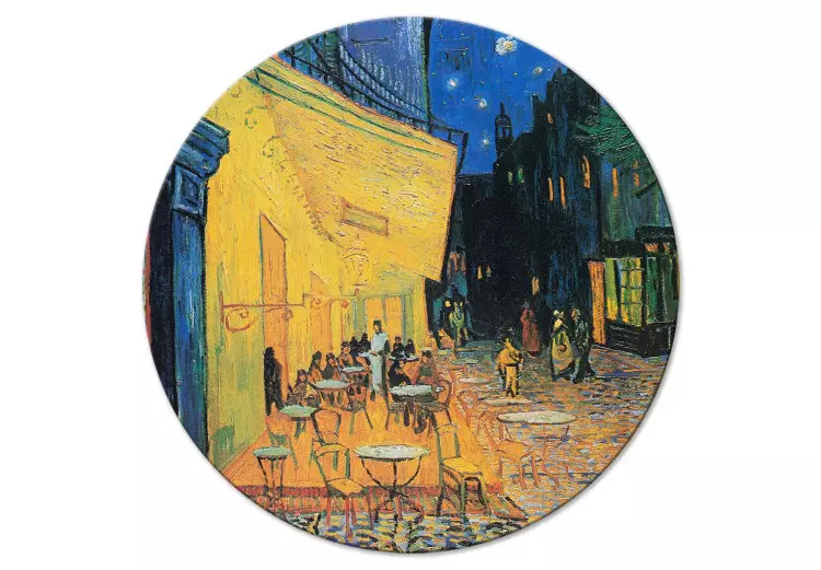 Café Terrace at Night, Vincent Van Gogh - View of a French Street