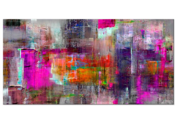 Large canvas print Land of Colors II [Large Format]