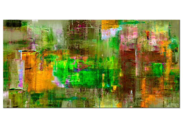 Large canvas print Green Land II [Large Format]