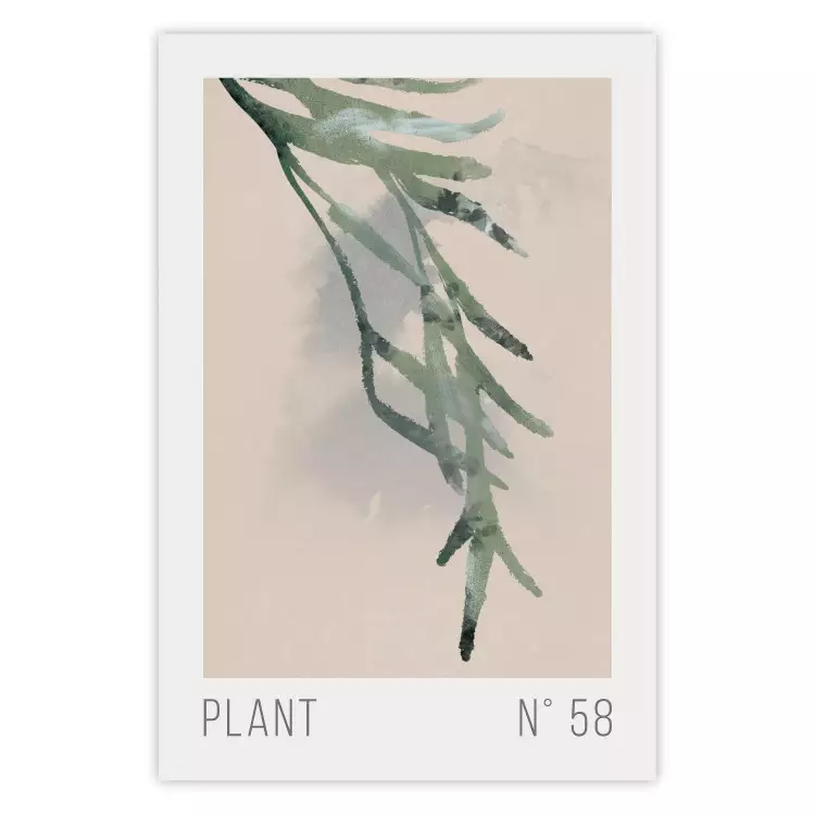 Plant Number 58 [Poster]