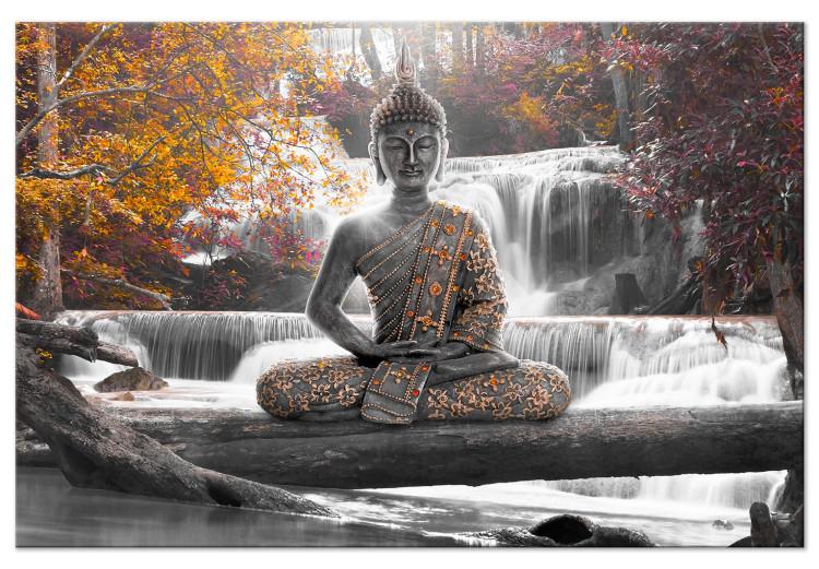 Large canvas print Autumn Buddha [Large Format]
