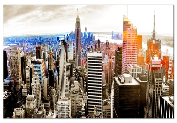 Large canvas print Manhattan: Island for Rich [Large Format]