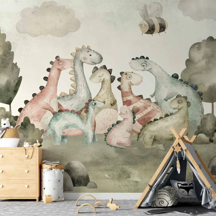 Dinosaurs for Children - Jurassic World in Pastel Colors