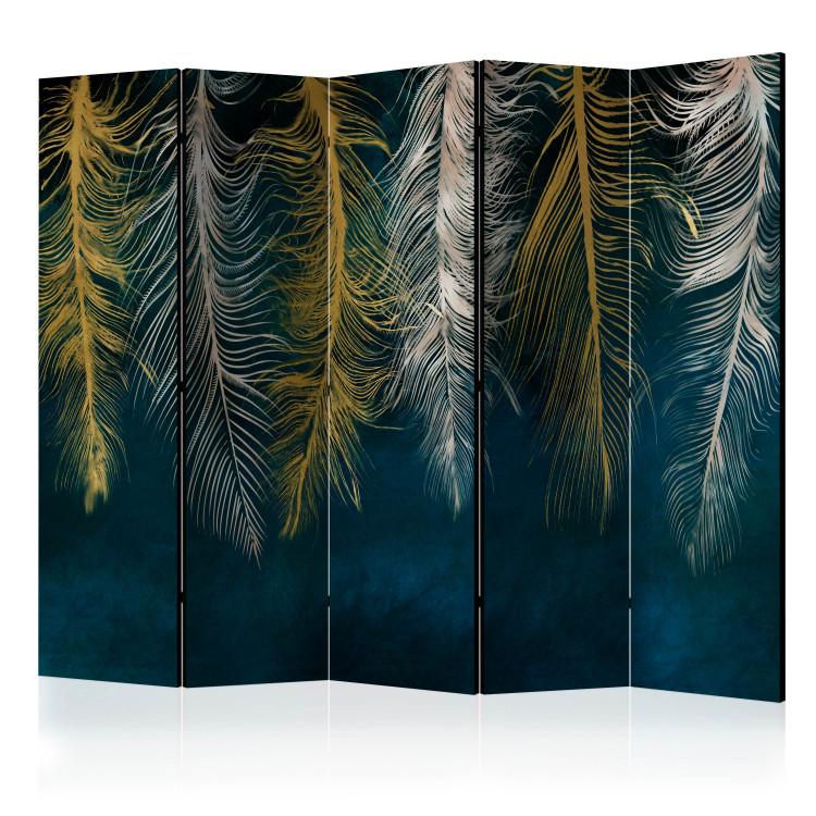 Room Divider Gilded Feathers II [Room Dividers]