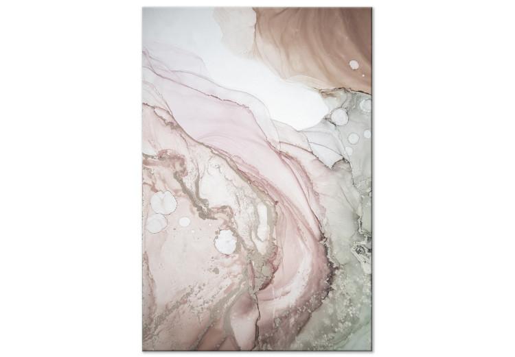 Canvas Print Abstract Blotches (1-piece) - modern pastel composition