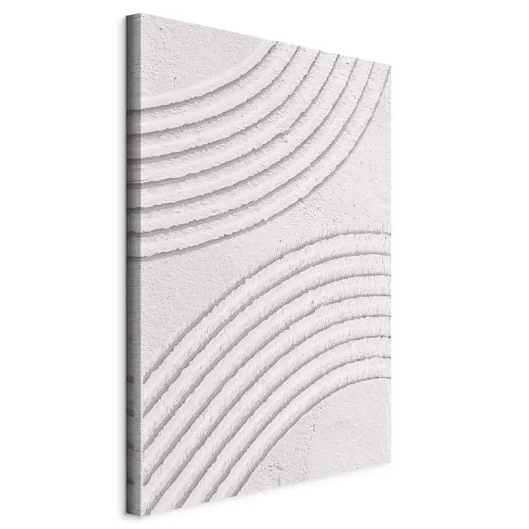 Structural Patterns - Rounded Elements Carved in Cement