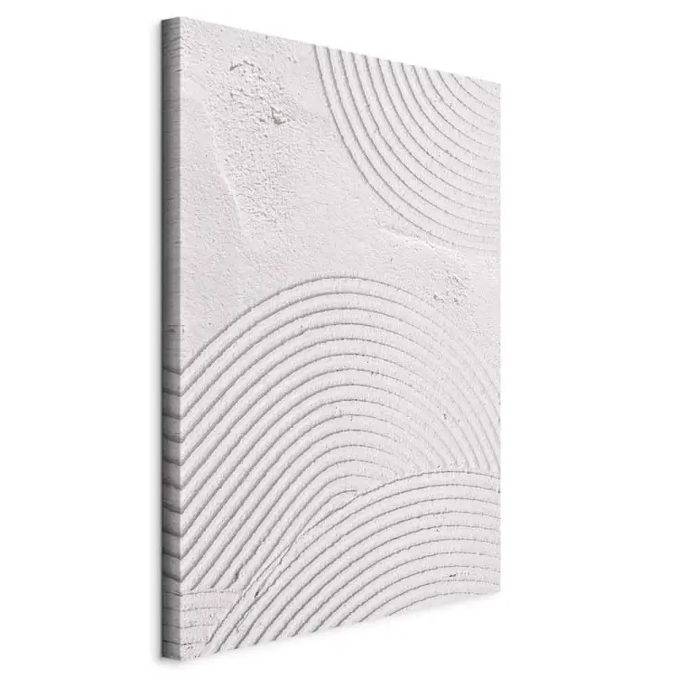 Grooves - Abstract Patterns in Cement With Organic Shapes