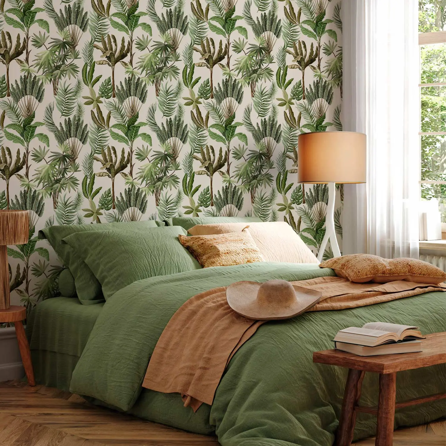 palm tree wallpaper uk