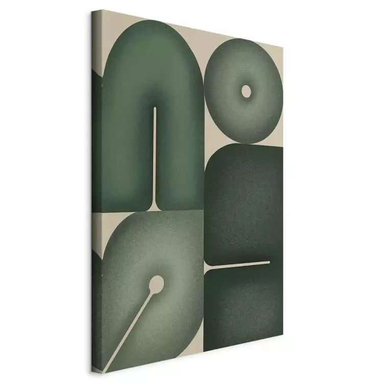 Sage Shapes - Geometric Forms in Shades of Green