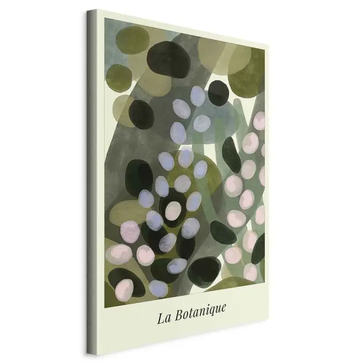 Abstract Meadow - Stains Painted With Watercolor in Shades of Green