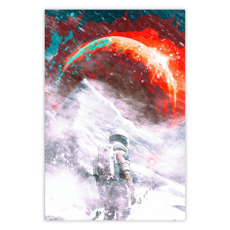 Poster A Space Journey - An Apocalyptic Picture of a Science Fiction Odyssey