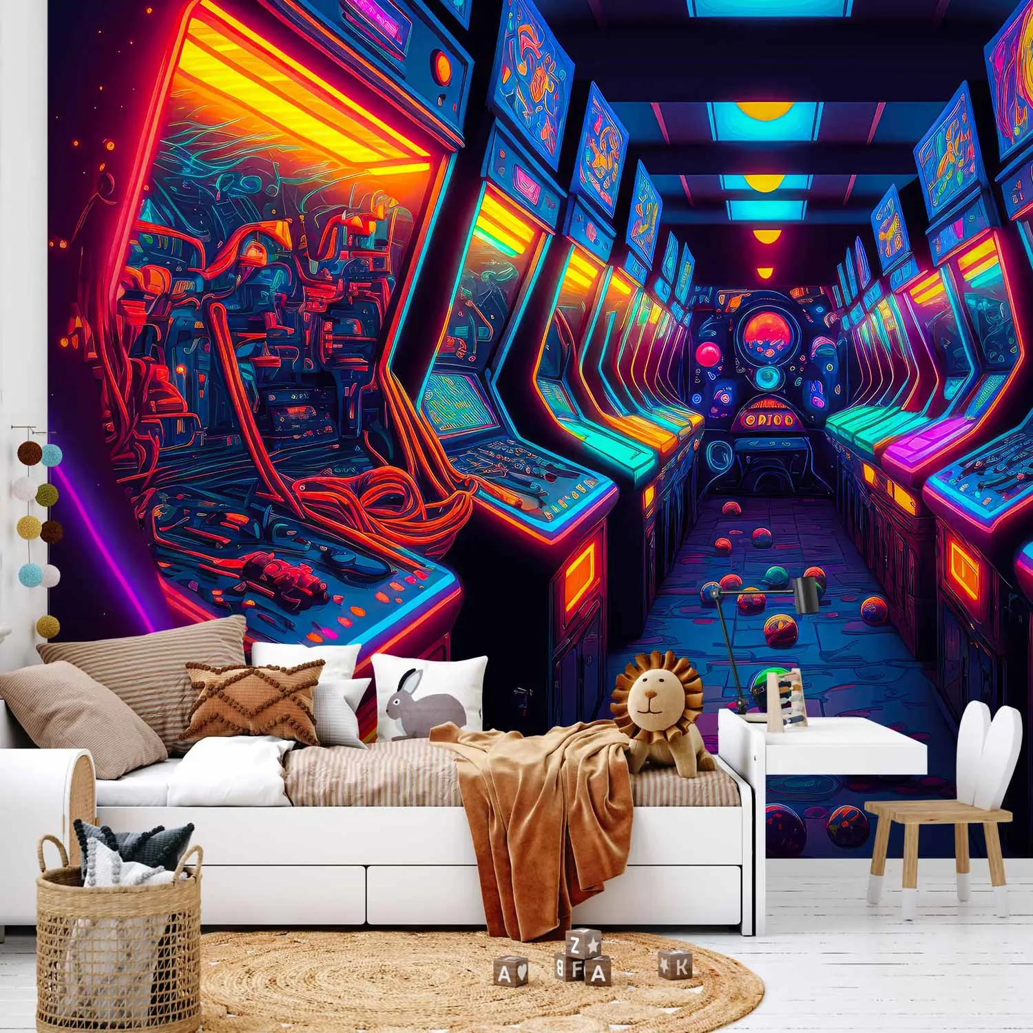 neon wallpaper uk
