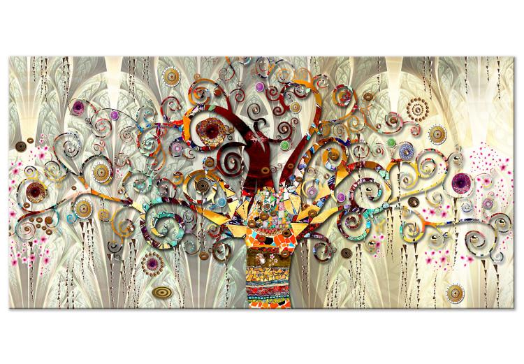 Large canvas print Colorful Tree of Life [Large Format]